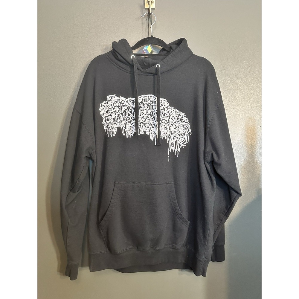 Sanguisugabogg Black Pullover Hoodie Mens XL Independent Trading Co Band Merch